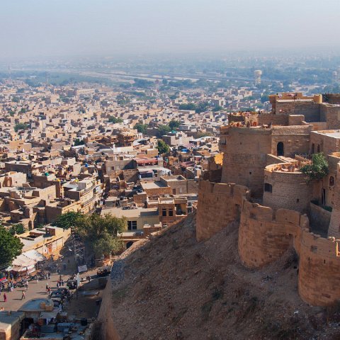 DSC_0057 View of Jaisalmer from the fort
