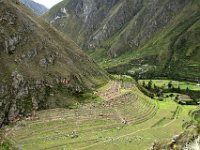 first Inca ruins on the way
