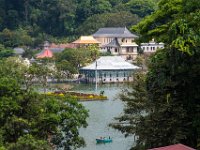 Kandy Palace view across lake
